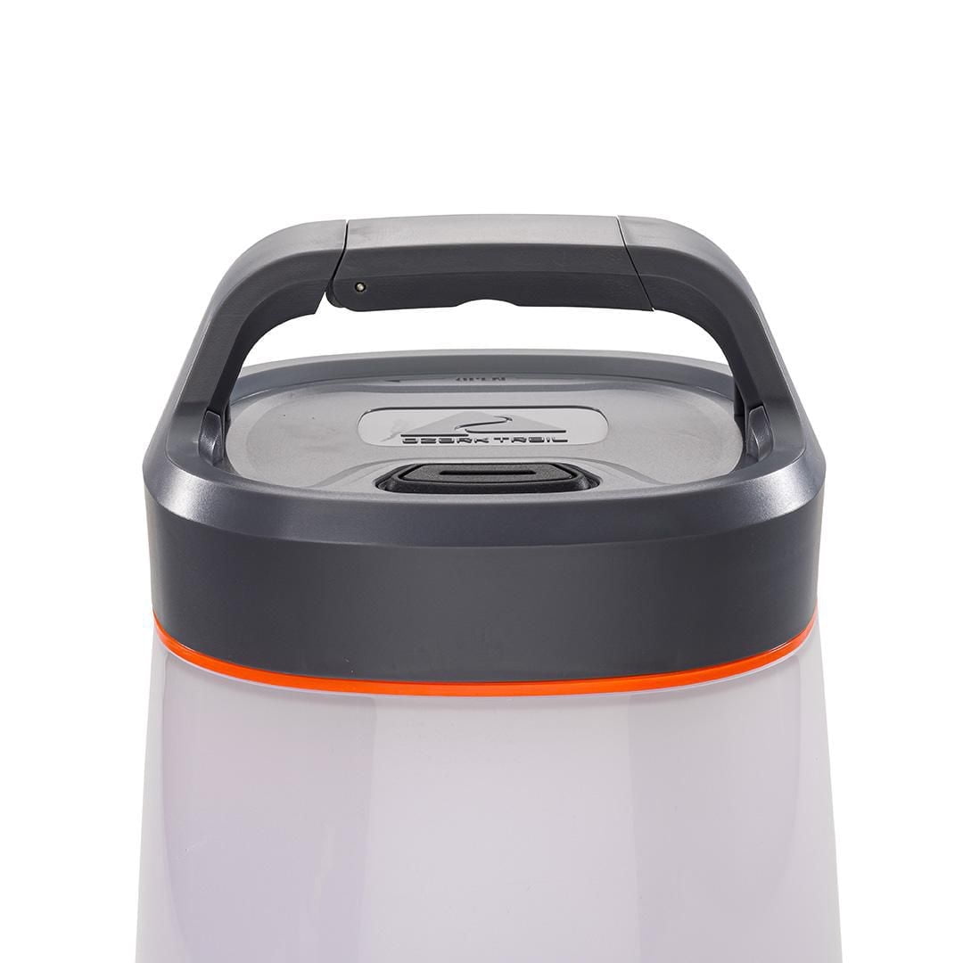 Ozark Trail 1000 Lumen Lantern - LED Camping Light, 275-Hour Runtime, Orange & Gray, Ozark Trail Lantern
