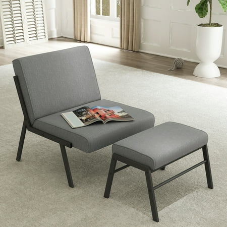 accent chair with ottoman modern product
