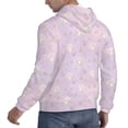 thumbnail image 6 of Fotbe Men's Hoodie with Shells Pearl Pattern - Kangaroo Pocket Pullover Hooded Sweatshirt, Perfect for Daily Wear, Travel, and Home-Medium, 6 of 7