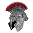 thumbnail image 2 of Casco de látex para cosplay con máscara de guerrero espartano para Halloween, 2 of 2