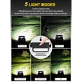 thumbnail image 4 of Luces tipo domo UTV ZIDIYORUO 32 LED tipo C recargables, 2 paquetes, 4 of 8