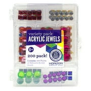 Kids Craft Adhesive Acrylic Jewels Value Pack, 1 Each
