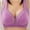 2-Purple, variant on SELONE Everyday Bras for Women Plus Size Lace Everyday for Full Figured Women Fashion Printed Wire Free Underwear One Piece Underwear Nursing Bras for Breastfeeding Sports Bras for Women Red M