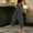 Gray, variant on CaComMARK PI Women's Waffle Knit Joggers Side Split Waffle Knit Joggers Drawstring Waist Baggy Casual Sweatpants with Pockets White