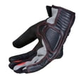 thumbnail image 4 of AirTrek Motorcycle Gloves Men Premium Leather Touchscreen Cruising Street Riding Tactical Ventilation Breathing Knuckle Armor Protection Palm Slider Padding HiVis Green XXL, 4 of 7