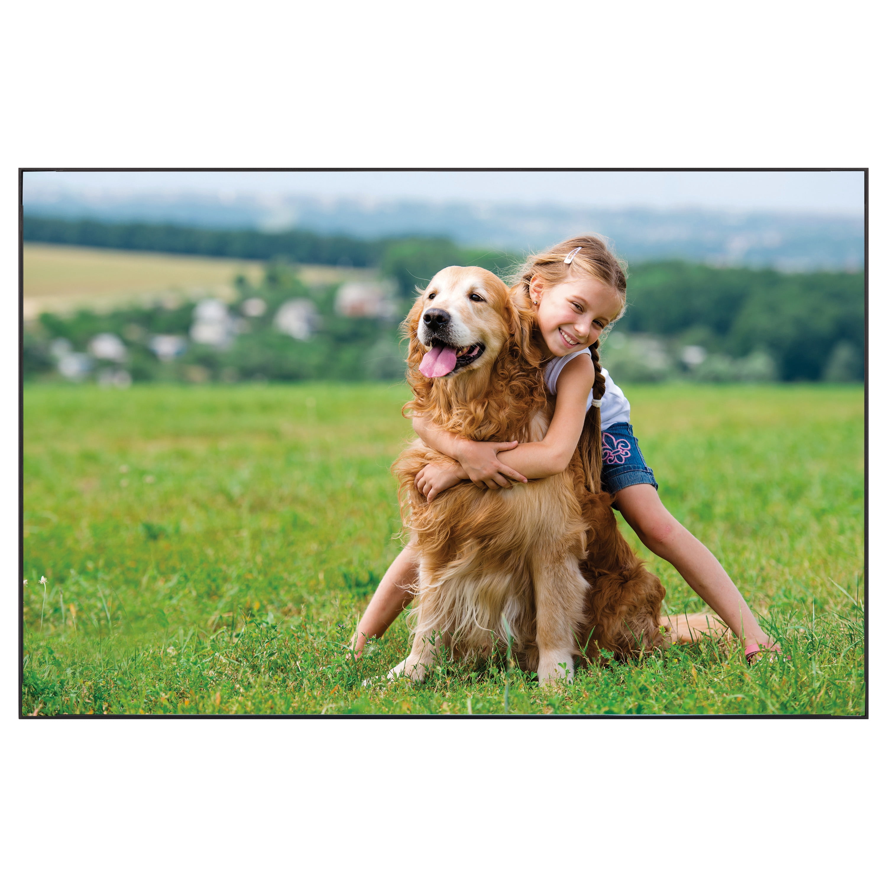 Snap 11" x 17" Front Loading Desktop and Wall Mounted Photo Frame, Set of 4