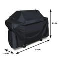 thumbnail image 3 of Grill Care 17573 Universal Grill Cover, Polyester, Black, 54", 3 of 3