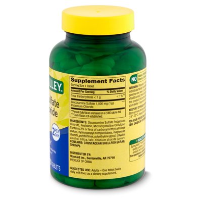 Buy Spring Valley Glucosamine Sulfate Potassium Chloride Dietary Supplement 1 000 Mg 1 Count Online In Taiwan Buy Spring Valley Glucosamine Sulfate Potassium Chloride Dietary Supplement 1 000 Mg 1 Count Online In Taiwan
