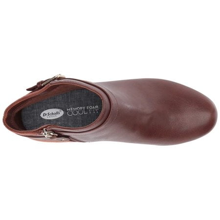 Dr. Scholl's - Dr. Scholl's Womens Double boot Leather Closed Toe Ankle Fashion Boots - Walmart