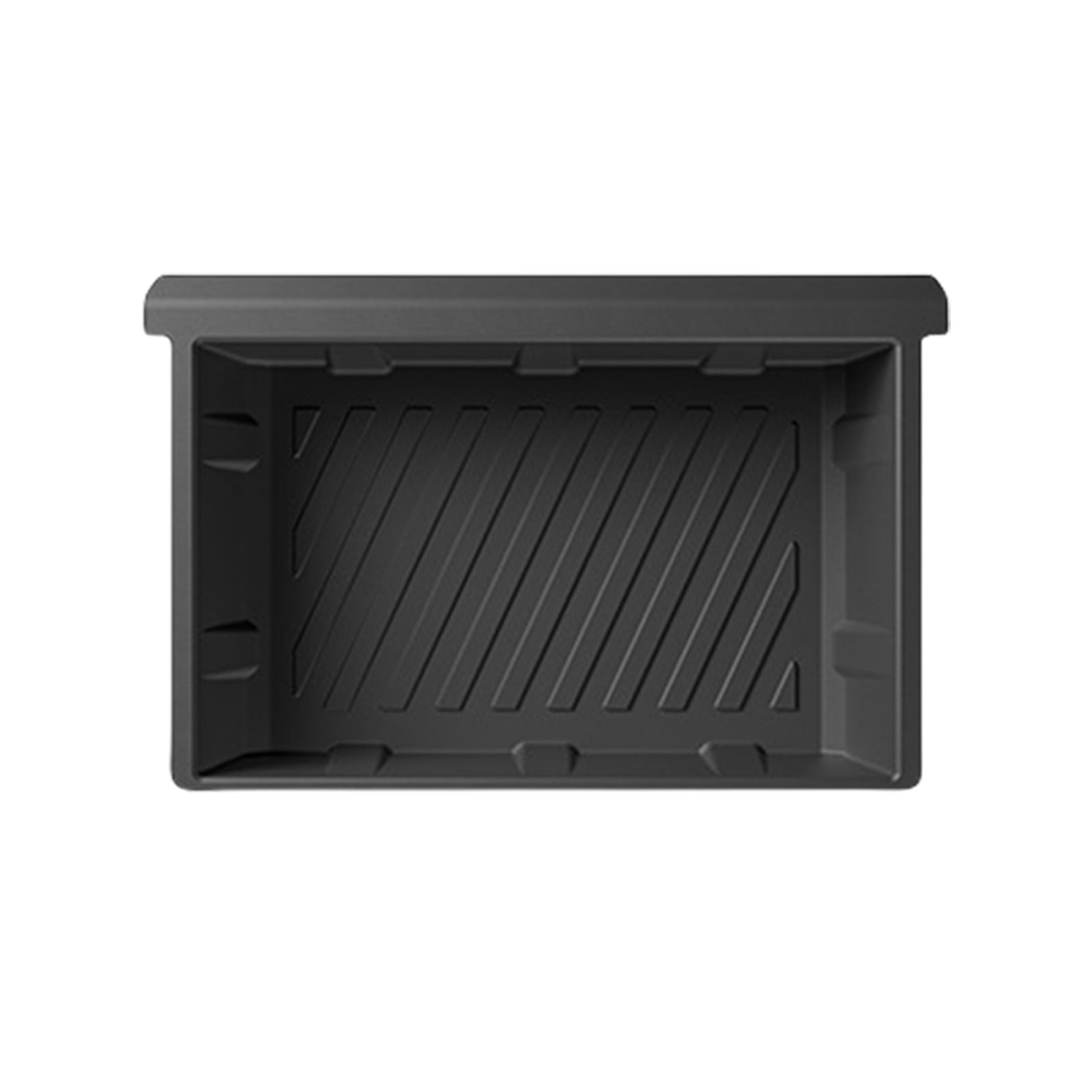 BIBABLYKE Car Under Seat Storage Organizer Waterproof Vehicle Storage Box Easy Installation Vehilce Accessories for Car Model Y