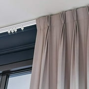 Flexible Bendable Ceiling Curtain Track, 5 Meters (16.4FT), Ceiling Track Ceiling Mount for Curtain Rail with Track Curtain System, RV Curtain Track, Room Divider, Ceiling Track for Curtains