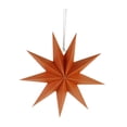 thumbnail image 2 of Adorno colgante de estrella grande 3D, decoración navideña creativa, decoración colgante de estrella grande de 30 cm para vacaciones de cumpleaños Naranja, 2 of 8