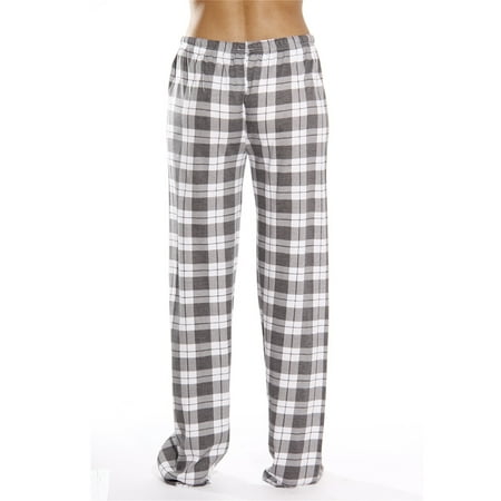 

Niuer Women Soft Straight Leg Sleepwear Ladies Casual Homewear Plaid Sleeping Elastic Waist Comfy Pajama Bottom Gray Plaid XL