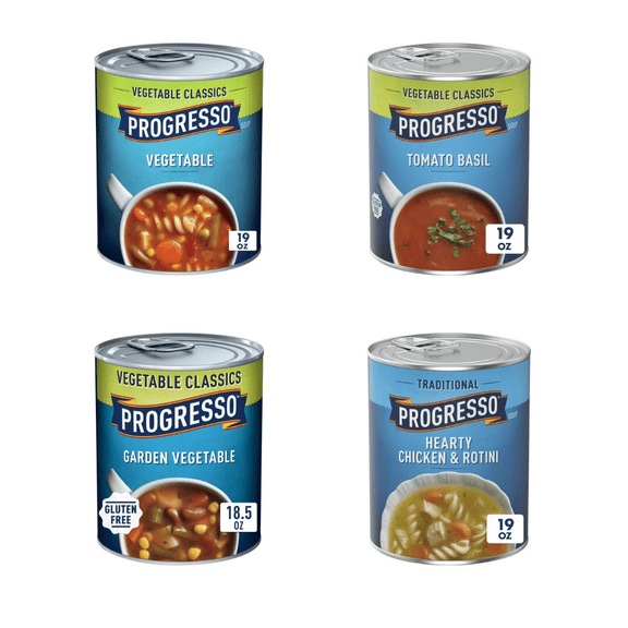 Progresso Signature 8-Soup Variety Pack – A Delicious Assortment for Every Meal