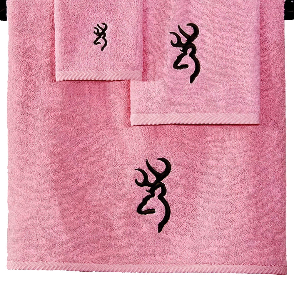 Browning Buckmark Pink Bath Towel
