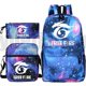 thumbnail image 1 of 3 Pcs/Set Free Fire Garena Backpack for School Teenagers Girls Unisex Galaxy Cartoon Bookbag Large Capacity Anime Canvas Mochila, 1 of 4