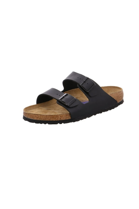 Women's Arizona Soft Footbed, Black Birko-Flor, 45 Regular EU