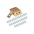 thumbnail image 1 of Aleko Juego de 30 cuchillas de titanio de repuesto para robot cortacésped Worx Landroid Cuchillas y tornillos de titanio mejorados para robot cortacésped Worx Landroid ACTIVE Biensenido a ACTIVE, 1 of 5
