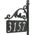 thumbnail image 6 of Address America USA Handcrafted Annandale Double-Sided Reflective Address Sign - 30" Pole, 6 of 8