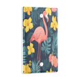 thumbnail image 2 of Yayeee Blank Wall Plate Cover 1-Gang 4.5"x2.7" Home Unused Decorative Outlet, Pink Floral Flamingo, 2 of 7