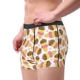 thumbnail image 3 of Wukai Cute Ice Cream Print Men’s Underwear Breathable Boxer Briefs,&nbsp;Moisture Wicking & Breathable-X-Large, 3 of 7