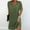 Army Green, variant on Summer Dresses for Women under $10! Xqxayjr Summer Dresses for Women V Neck Pleated Short Sleeve Casual Flowy Tshirt Dress Loose Fit Plus Size Sundresses Swimsuit Coverup