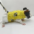 thumbnail image 4 of vnanda Lizard Vest Leash 2pcs/set Lizard Leash Clothes Breathable Buckle Adjustment Bearded Dragon Vest Top Bee Print Small Plush Leash Clothes Three Style, 4 of 7