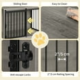 thumbnail image 6 of 27.2"Dog Crate Furniture with Barn Door,Wooden Pet Cage End Table for Small Medium Dogs up to 22 lb, 6 of 7