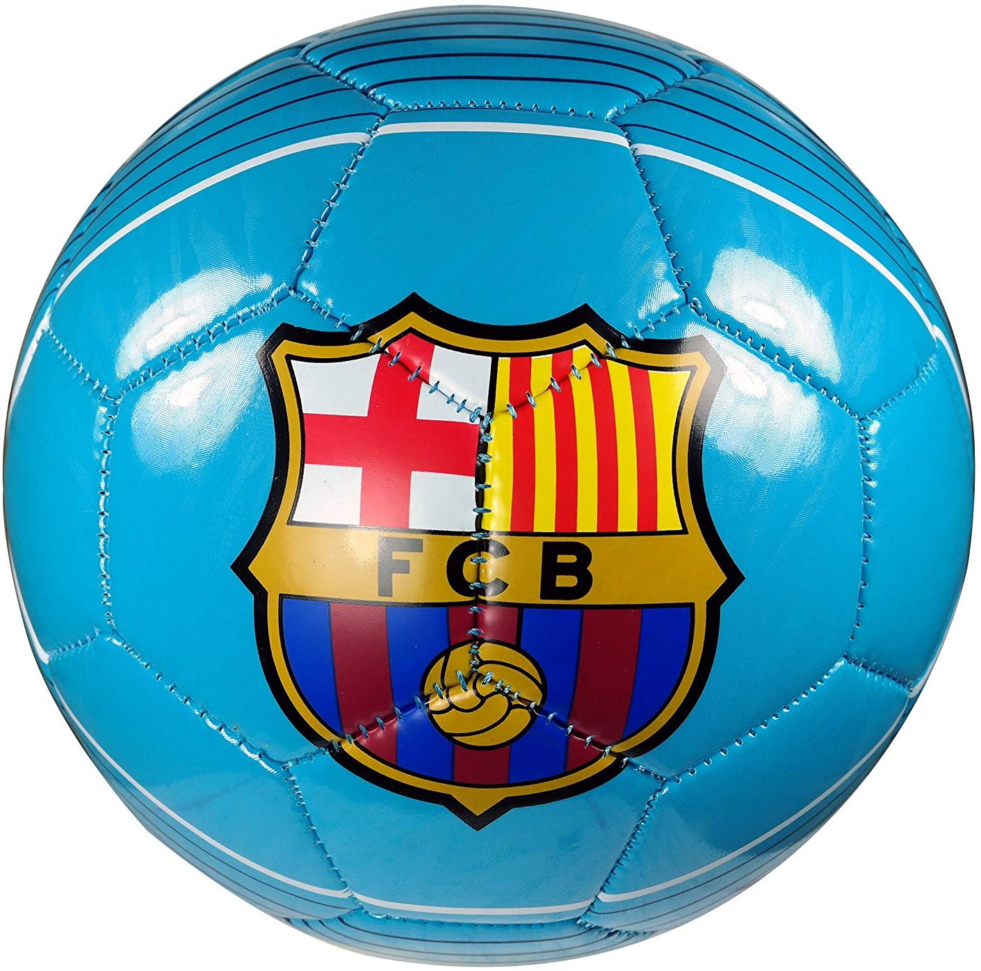Icon Sports FC Barcelona Soccer Ball Officially Licensed Ball Size 2 01-4 - image 1 of 2