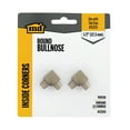 thumbnail image 3 of M-D Building Products 32019 1/2 in. Pewter Aluminum Bullnose Inside Corner, 3 of 6