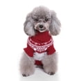 thumbnail image 3 of Ropa navideña de invierno para mascotas, abrigos cálidos clásicos, bonito regalo de Navidad para cachorros y gatitos, 3 of 5