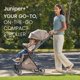 thumbnail image 2 of Cochecito Britax Juniper+ Compacto, portátil y ligero, negro, 2 of 8