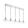 thumbnail image 4 of Modern Living Room Kitchen Bedroom Waltz 5 Light Chrome Pendant, 4 of 7