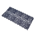thumbnail image 2 of Cinta de encaje de 10 yardas, 23 cm de ancho, adorno de encaje elegante decorativo para embalaje de regalo, decoración de bordado de ropa nupcial, azul real, 2 of 5