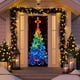 thumbnail image 5 of Christmas Door Cover Decoration Fabric Polyester Holiday Party Decor Front Door Hanging Tapestry for Indoor Outdoor Seasonal Celebration, 5 of 9