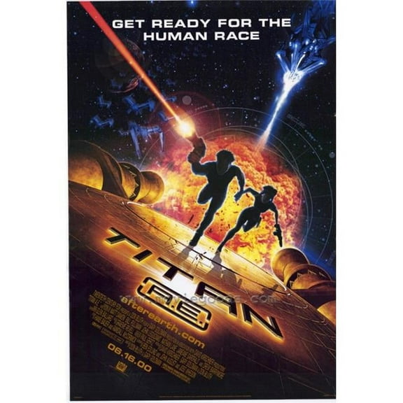 Pop Culture Graphics Titan A.E. Movie Poster Print - 27 x 40