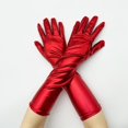 thumbnail image 1 of Guantes largos clásicos para mujer, guantes , ñas, talla única Colcomx Guantes Flapper Largos, 1 of 8