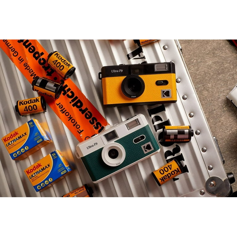 KODAK Pack F9 Argentica Película 100 ASA - Cámara Recargable de 35 mm