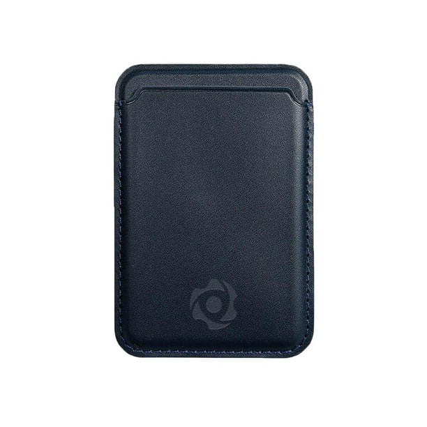 Cartera Tarjetero Magnético LIFE CONNEKT Para Celulares Compatibles Con Magsafe y Accesorios Inalámbricos azul MicroGoo