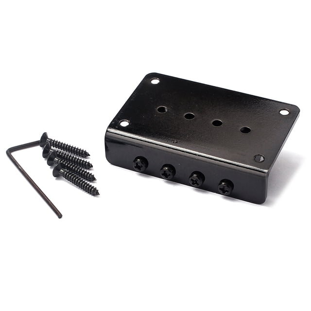 fastboy 1/2/3 Single Bridge Iron Instrument Accessories Screws Professional Pull Strings Board Thickened Design Replaced Part Neck Joint Plate 1PCS