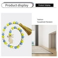thumbnail image 2 of Easter  Color Wooden Bead Garland Boho Decorations Wall Hanging Beads, 2 of 2