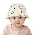 thumbnail image 4 of Kmdttou Baby Sun Hat Summer Baby Breathable Solid Color Bucket Hat ,UV Protection Sun Hat Summer 65% off Clearance!, 4 of 4