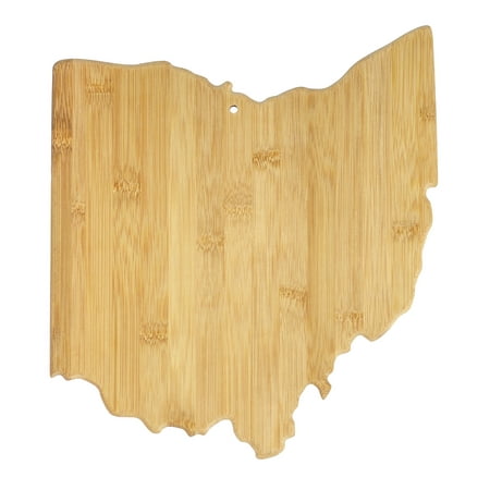 

Totally Bamboo State of Ohio Shaped Serving & Cutting Board 13-1/2 x 12
