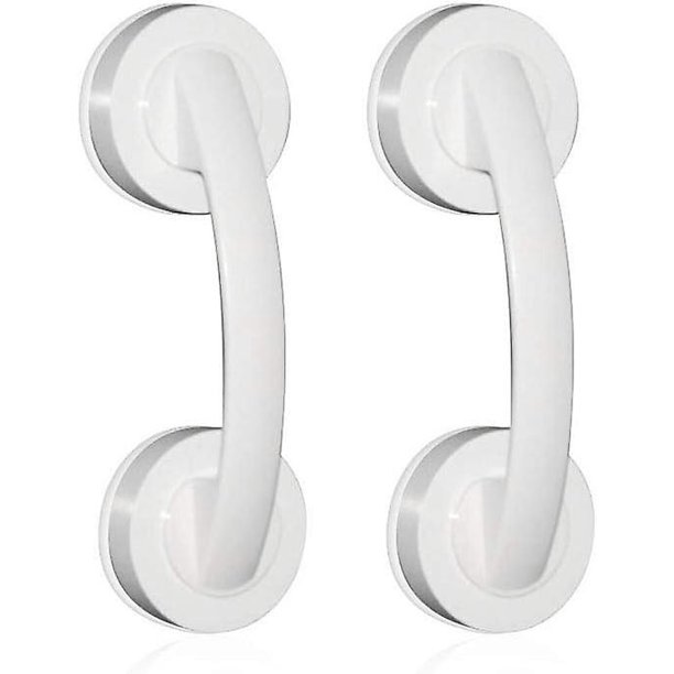 Kitchen-dream Manija De Puerta con Ventosa 2 Piezas Rieles De Succión Antideslizantes para Baño, Manija De Movilidad Portátil con Ventosa Súper Fuerte para Ducha Wi Rojo Verde Cocina, Decoración y Otros