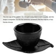 thumbnail image 3 of Taza de Té ANGGREK Taza de hierro Fundido Color Negro Tamaño 6,5 cm, 3 of 7