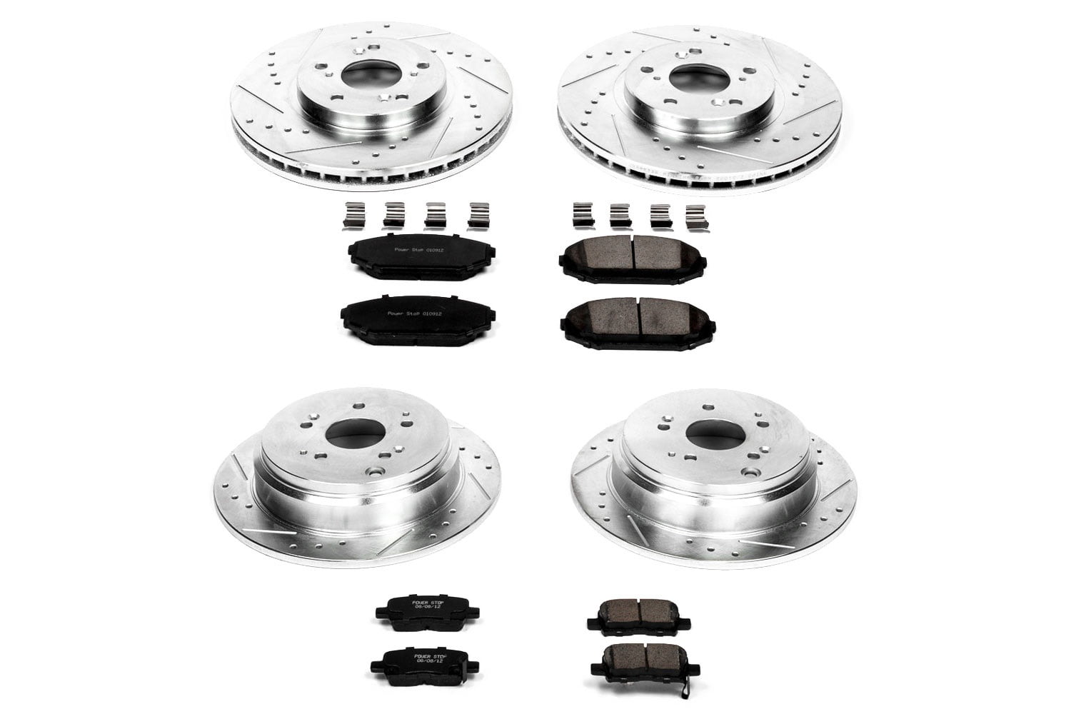 Z23 Evolution Sport Carbon-Fiber Ceramic Rear Brake Pads Power Stop Z23-641