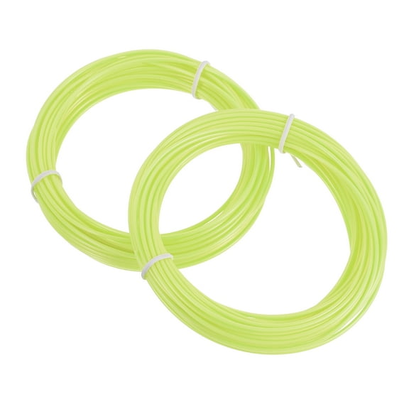 Uxcell 2 Pcs 3D Pen Filament, 1.75mm Dia 33ft Length PLA 3D Printing Pen Filament Refills for 1.75mm 3D Printing Pen, Fluorescent Yellow