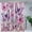 Spring Shower Curtains 004, variant on Black Shower Curtain Tree of Life Celestial Neon Bright Fabric Vintage Colorful Timbo on Branches Plants Fantasy Art Bath Curtain Shabby Bathroom Curtain for Women''s Bathtub Decor 72" x 72"
