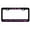 Black/Purple, variant on I'm So Gay I Can't Even Drive Straight Style Metal License Plate Frame Personalized/Car Accessories Car Tag Holder Cover (Black/White)
