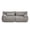Grey, variant on BOFANG Compressed Loveseat Sofa for Small Apartment, Corduroy Plush 2-Seat, No Assembly,Brown